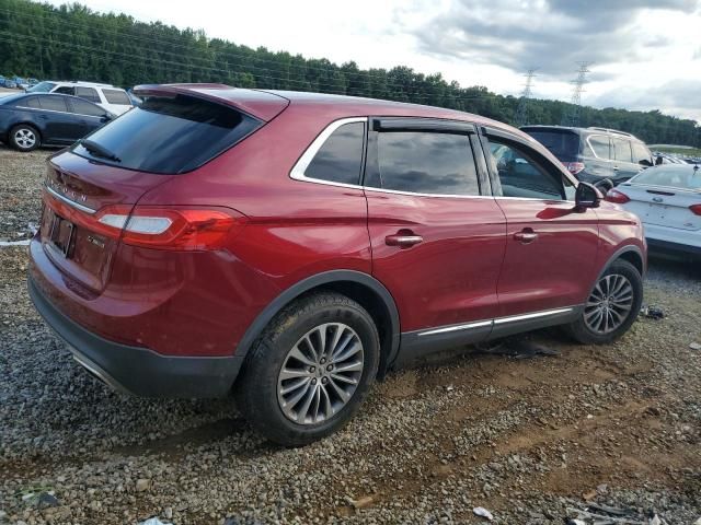 2016 Lincoln MKX Select