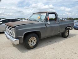 Salvage cars for sale at San Antonio, TX auction: 1986 Chevrolet C10