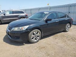 Honda salvage cars for sale: 2015 Honda Accord LX