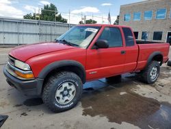 Vehiculos salvage en venta de Copart Littleton, CO: 2001 Chevrolet S Truck S10