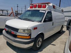 Salvage trucks for sale at Sun Valley, CA auction: 2013 Chevrolet Express G3500