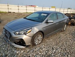 Salvage cars for sale at Cahokia Heights, IL auction: 2018 Hyundai Sonata Hybrid