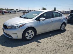 Salvage cars for sale at Eugene, OR auction: 2018 KIA Forte LX