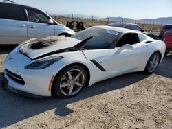 Chevrolet salvage cars for sale: 2014 Chevrolet Corvette Stingray 1LT