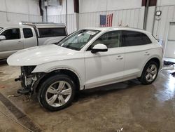 Salvage cars for sale at Franklin, WI auction: 2019 Audi Q5 Premium Plus