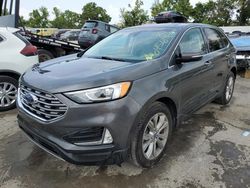 Ford salvage cars for sale: 2019 Ford Edge Titanium