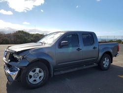 Nissan Frontier Crew cab le salvage cars for sale: 2005 Nissan Frontier Crew Cab LE