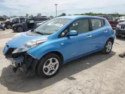 Vehiculos salvage en venta de Copart Indianapolis, IN: 2011 Nissan Leaf SV