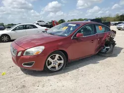 Salvage cars for sale at San Antonio, TX auction: 2012 Volvo S60 T5