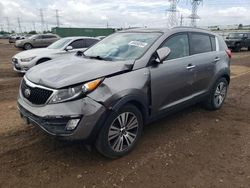 Salvage cars for sale at Elgin, IL auction: 2016 KIA Sportage EX