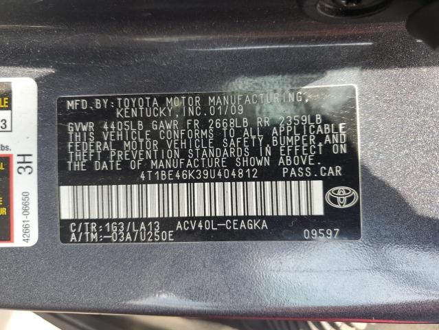 2009 Toyota Camry Base