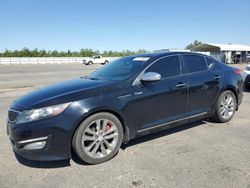 Salvage cars for sale at Fresno, CA auction: 2013 KIA Optima SX