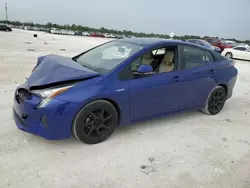 Salvage cars for sale at Arcadia, FL auction: 2016 Toyota Prius