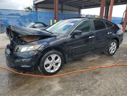 Salvage cars for sale at Riverview, FL auction: 2010 Honda Accord Crosstour EXL