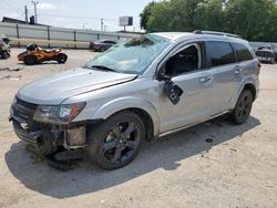 Salvage cars for sale at Oklahoma City, OK auction: 2018 Dodge Journey Crossroad