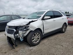 Chevrolet salvage cars for sale: 2018 Chevrolet Equinox LT