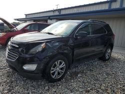 Salvage cars for sale at Wayland, MI auction: 2017 Chevrolet Equinox LT