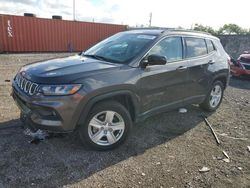 Salvage cars for sale at Homestead, FL auction: 2022 Jeep Compass Latitude