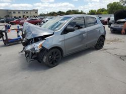 Mitsubishi salvage cars for sale: 2022 Mitsubishi Mirage SE