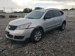 Chevrolet salvage cars for sale: 2013 Chevrolet Traverse LS