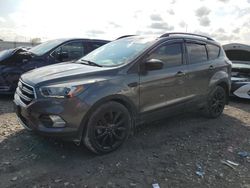 Salvage cars for sale at Cahokia Heights, IL auction: 2017 Ford Escape SE