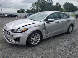 Ford salvage cars for sale: 2019 Ford Fusion SE