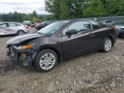 Salvage cars for sale at Candia, NH auction: 2014 Honda Civic LX