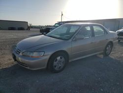 Salvage cars for sale from Copart Temple, TX: 2002 Honda Accord EX