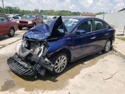 Salvage cars for sale at Louisville, KY auction: 2018 Nissan Sentra S