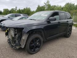 Salvage cars for sale from Copart Woodhaven, MI: 2023 Jeep Grand Cherokee Laredo