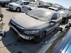 Honda salvage cars for sale: 2018 Honda Civic EX