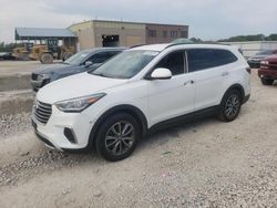 Salvage cars for sale at Kansas City, KS auction: 2017 Hyundai Santa FE SE