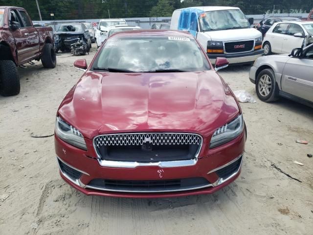 2018 Lincoln MKZ Premiere