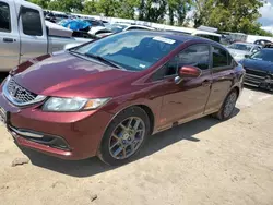 Salvage cars for sale at Bridgeton, MO auction: 2014 Honda Civic LX