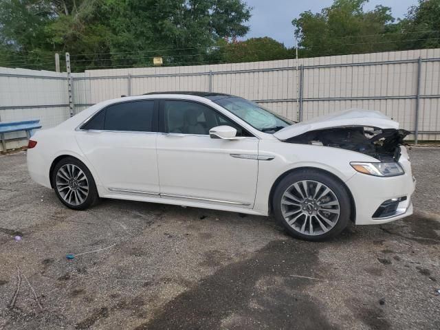 2018 Lincoln Continental Select