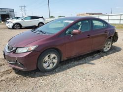 Salvage cars for sale from Copart Bismarck, ND: 2014 Honda Civic LX