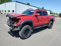 Toyota Tacoma salvage cars for sale: 2017 Toyota Tacoma Double Cab