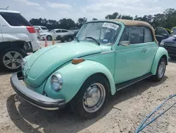 Salvage cars for sale at Houston, TX auction: 1977 Volkswagen Beetle