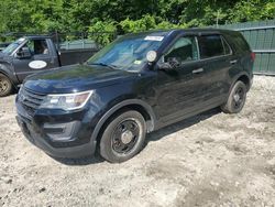 Ford salvage cars for sale: 2016 Ford Explorer Police Interceptor