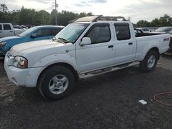 Nissan Frontier Crew cab xe salvage cars for sale: 2002 Nissan Frontier Crew Cab XE