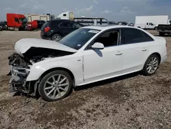 Salvage cars for sale at Houston, TX auction: 2015 Audi A4 Premium Plus