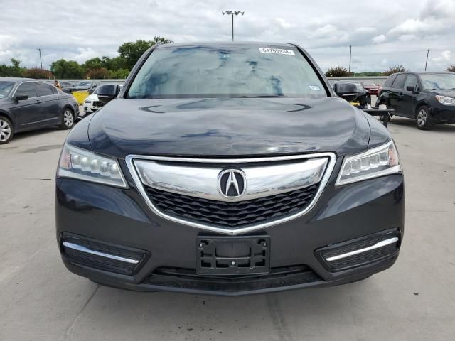 2015 Acura MDX Technology