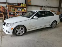 Mercedes-Benz salvage cars for sale: 2010 Mercedes-Benz C 300 4matic