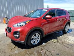 Salvage cars for sale at Duryea, PA auction: 2018 KIA Sportage LX