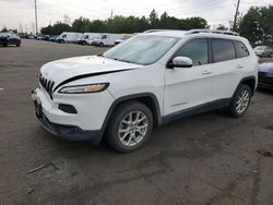 Salvage cars for sale at Denver, CO auction: 2016 Jeep Cherokee Latitude