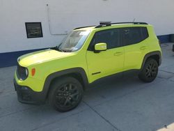 Salvage cars for sale at Farr West, UT auction: 2017 Jeep Renegade Latitude