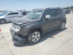 Jeep salvage cars for sale: 2018 Jeep Renegade Limited