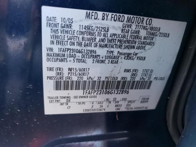 2006 Ford Five Hundred SE