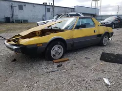 Salvage cars for sale at Dyer, IN auction: 1983 Fiat Bertone