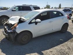 Salvage cars for sale at Eugene, OR auction: 2014 KIA Rio LX